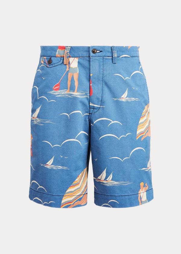 Calções Polo Ralph Lauren Classic Fit Surf-Print Homem 80297-TBRG